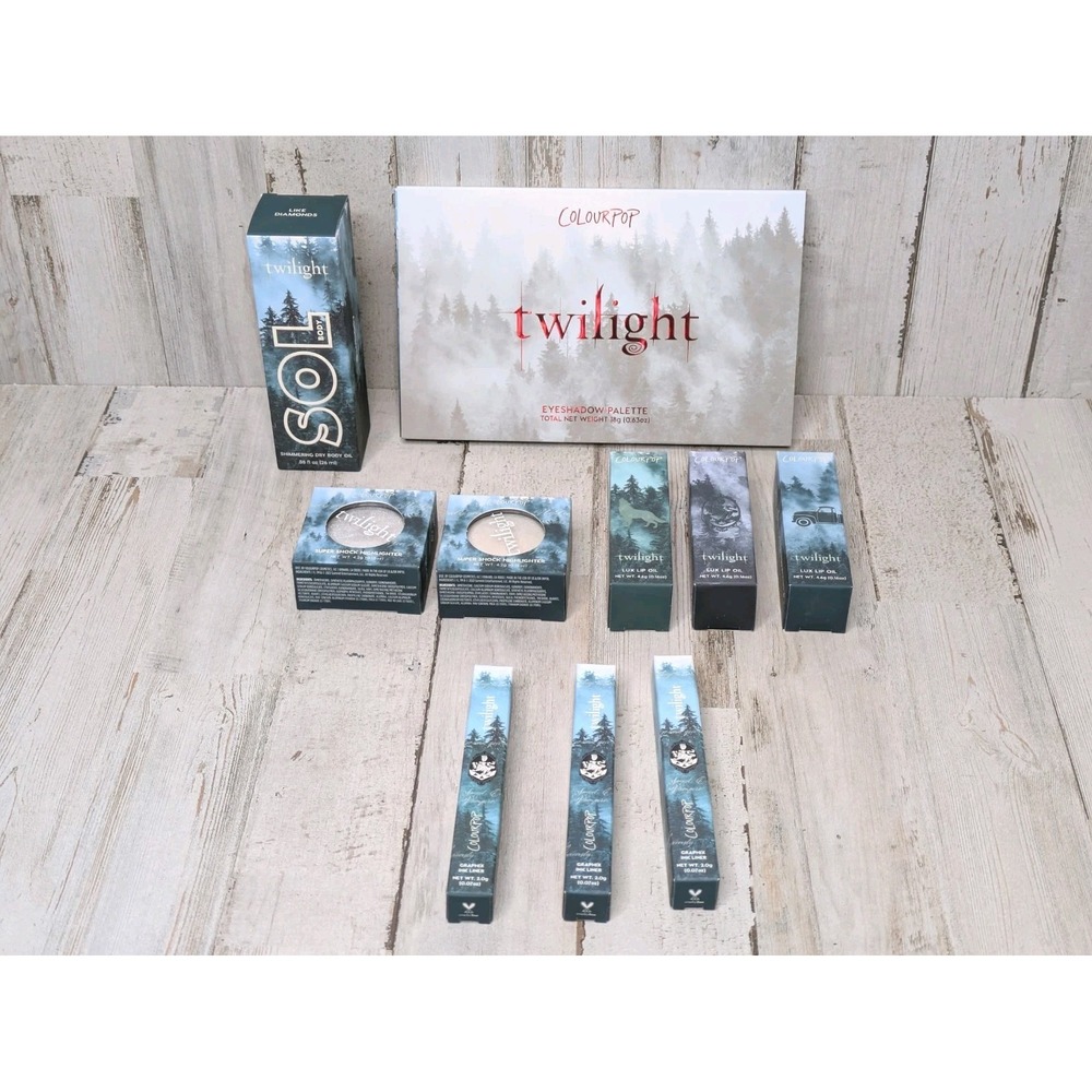 Twilight x ColourPop 10-Piece Complete Collection - NEW, Unopened!